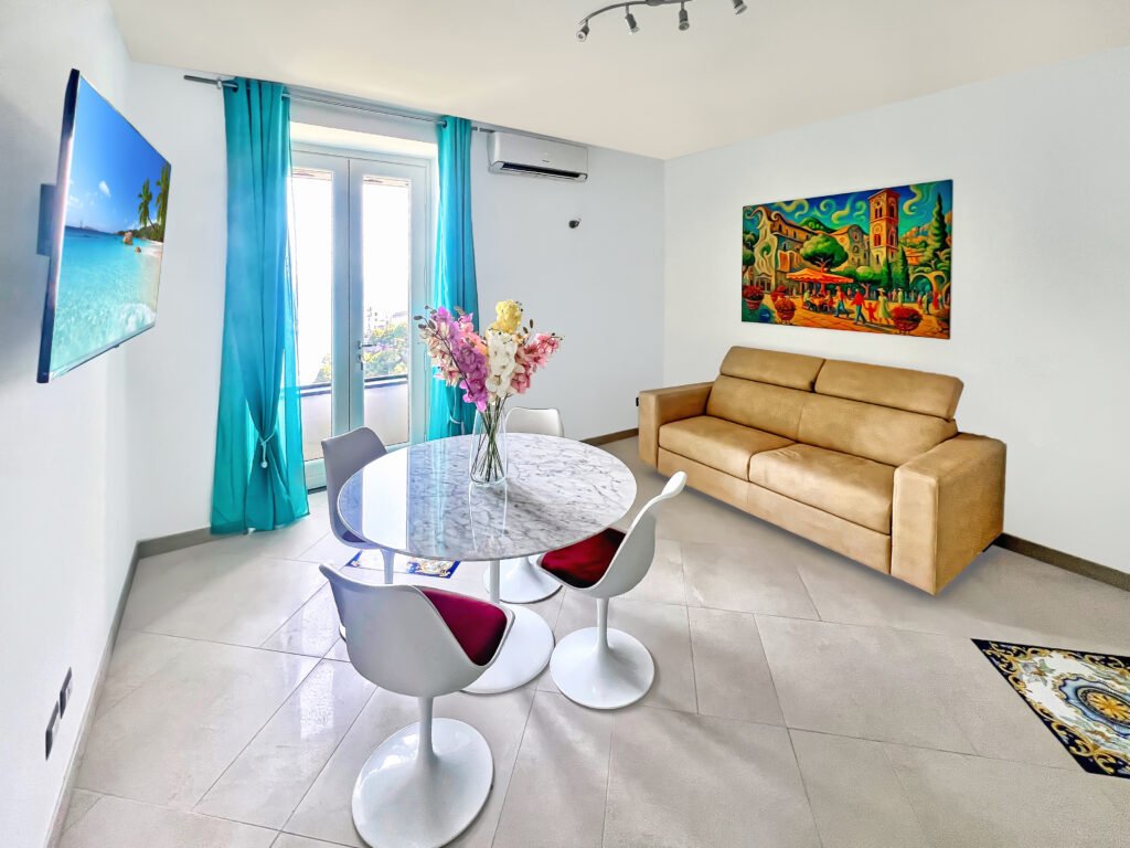 soggiorno cucina suite amalfi